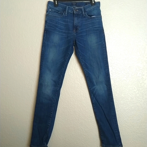 J. Crew Slim Fit Signature Flex Jeans Mens 29x32 Medium Wash Denim Stretch K7751 - Picture 1 of 10